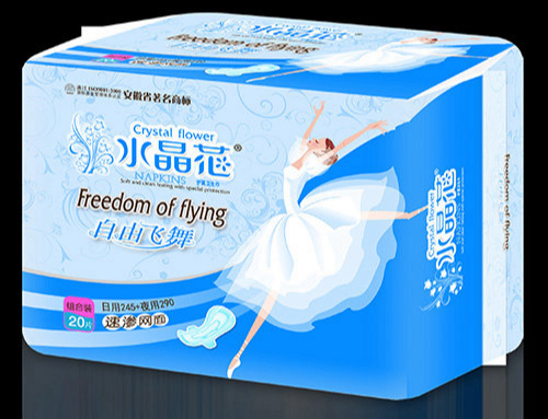 水晶花品牌自由飞舞系列组合20片速渗网面装